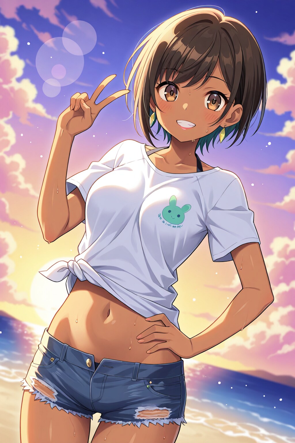 ビーチの夕暮れ 2025　その７