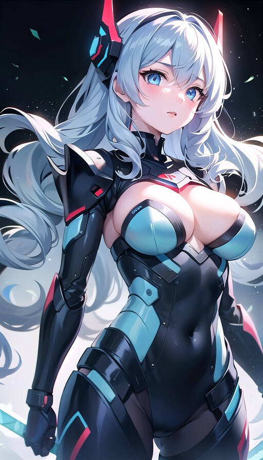 伊庭楓　メカ娘