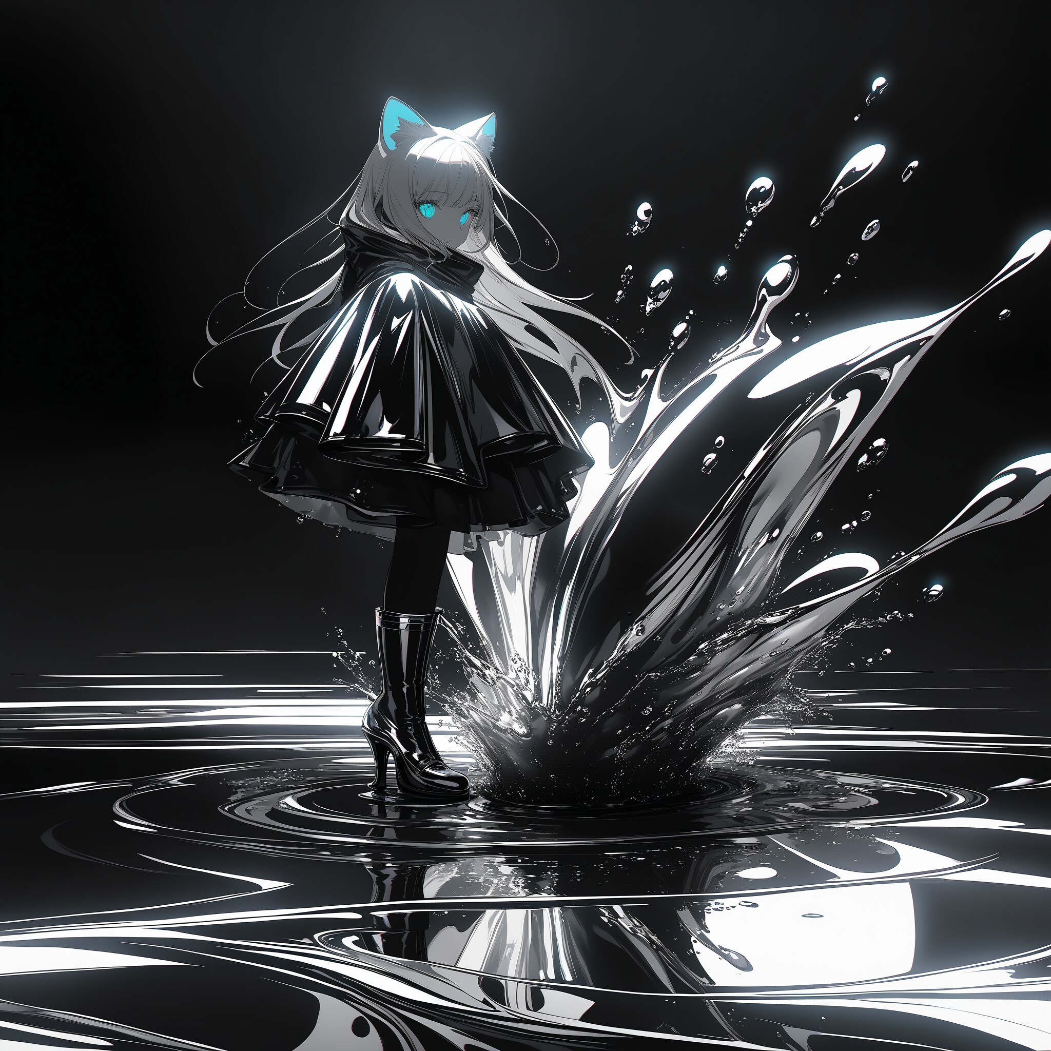 流体 | の人気AIイラスト・グラビア