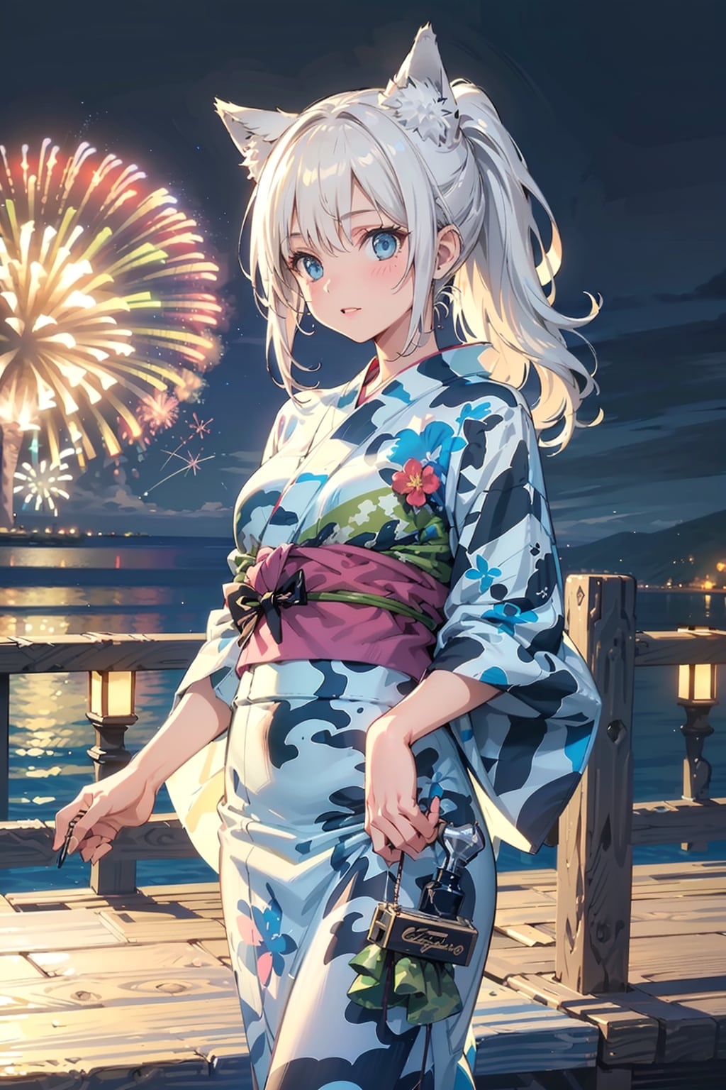 カモフラの浴衣だよ🐺👘