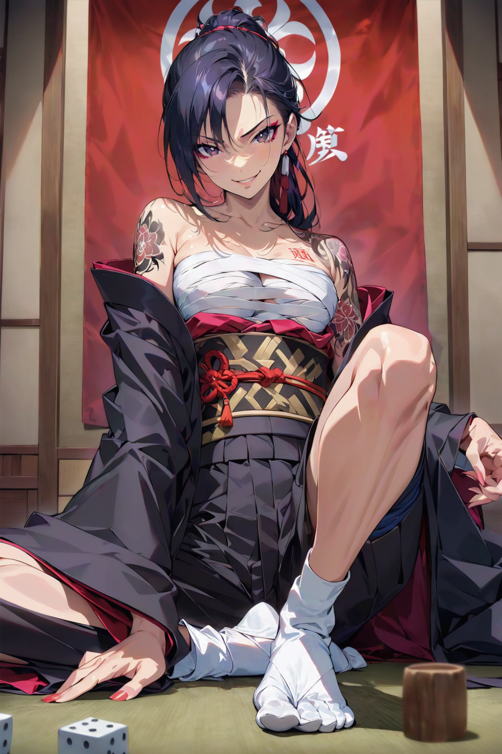 賭場のお姐さん