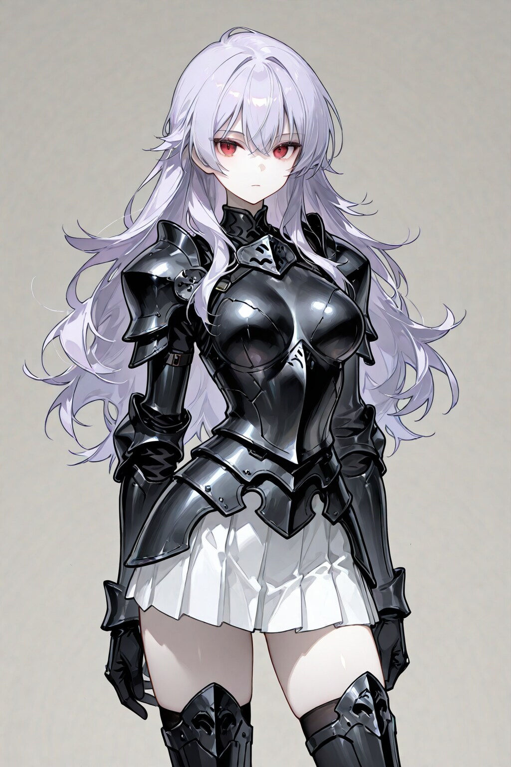 ラノベの試験キャラ『死霊騎士ちゃん』（キャプションにサービスショットの枠あり）