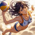 ビーチバレー女子1 2枚目