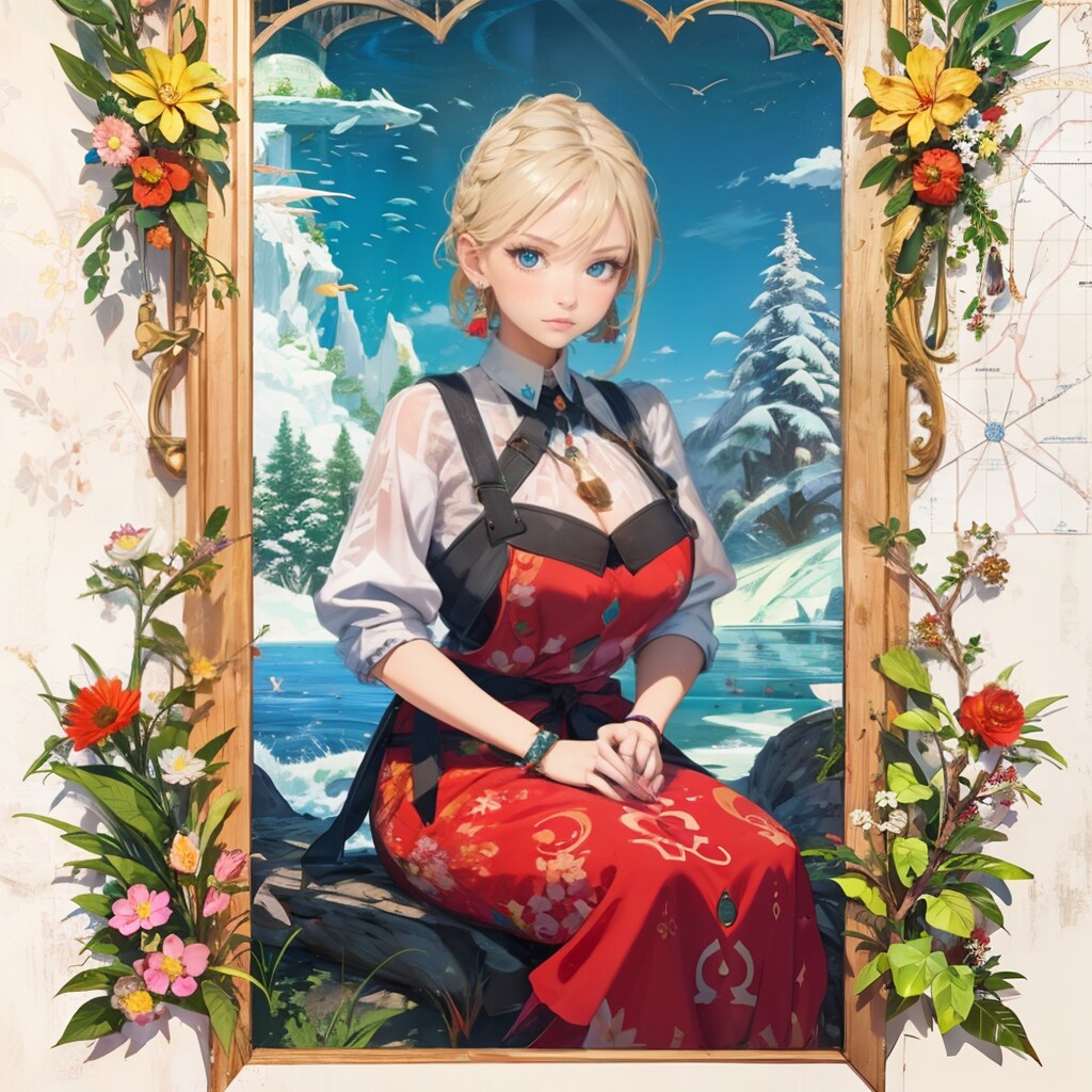 snow lady