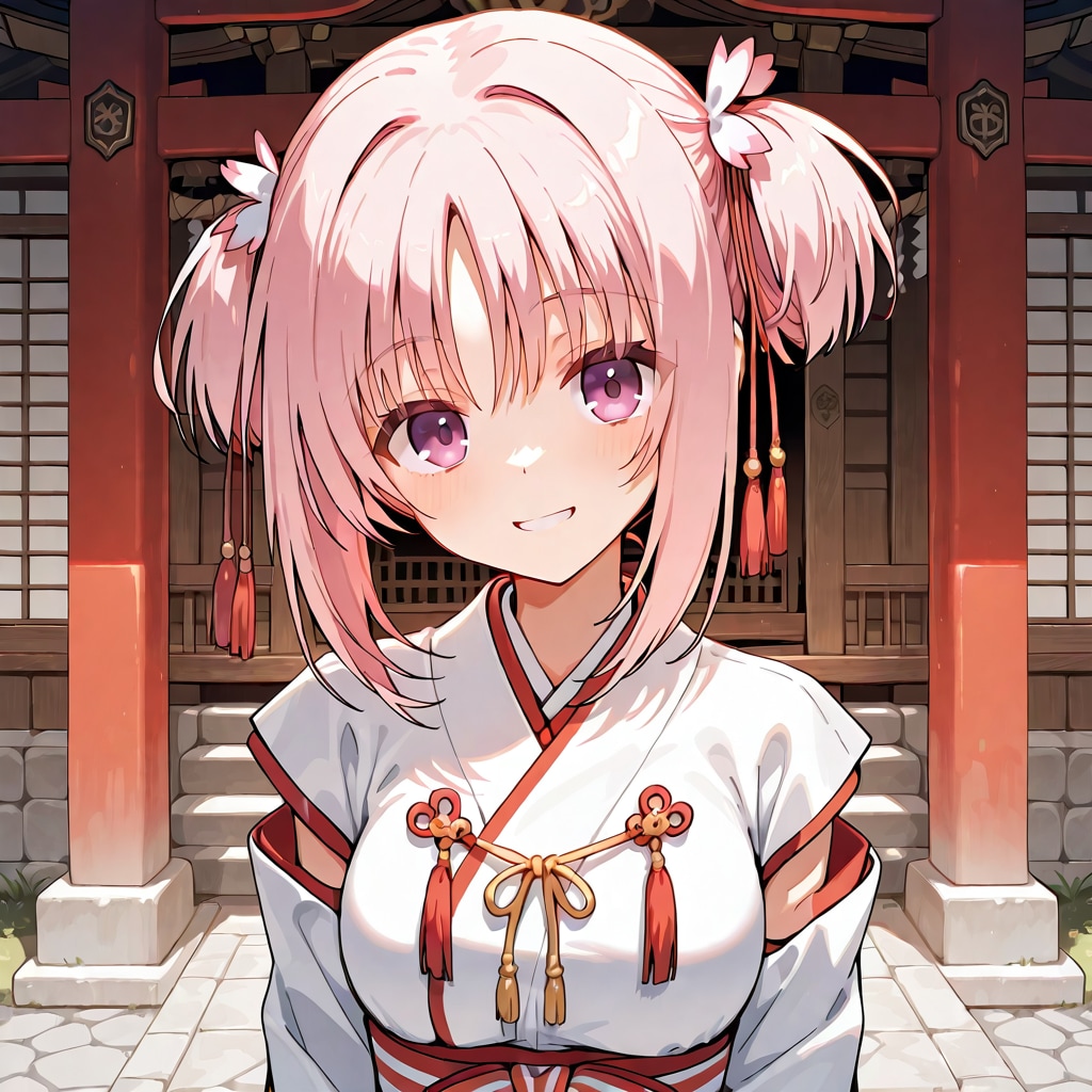 失敗巫女さん