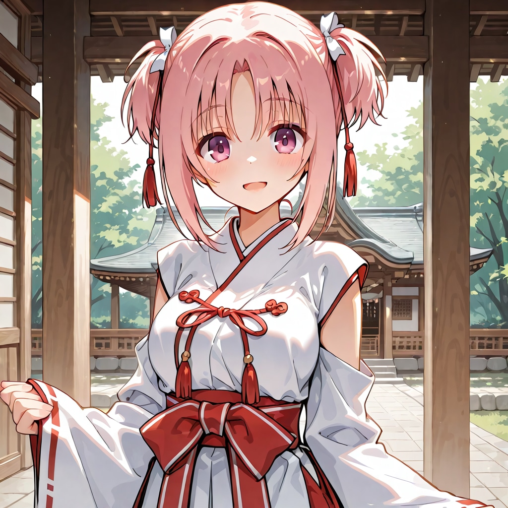 失敗巫女さん