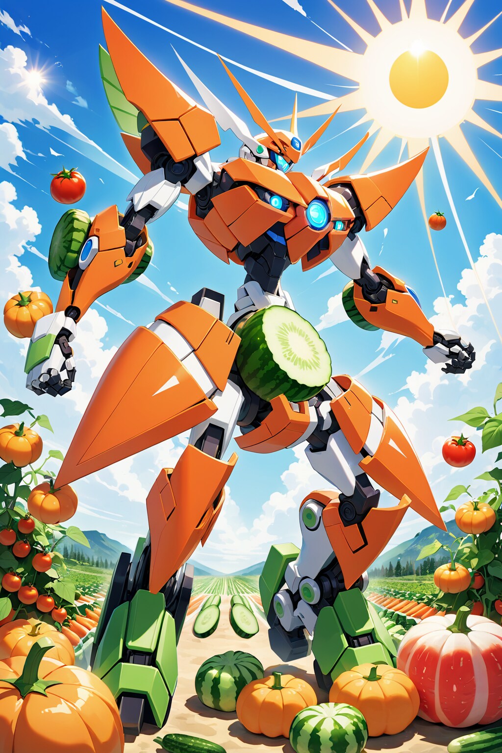 野菜合体！ベジタブルルン