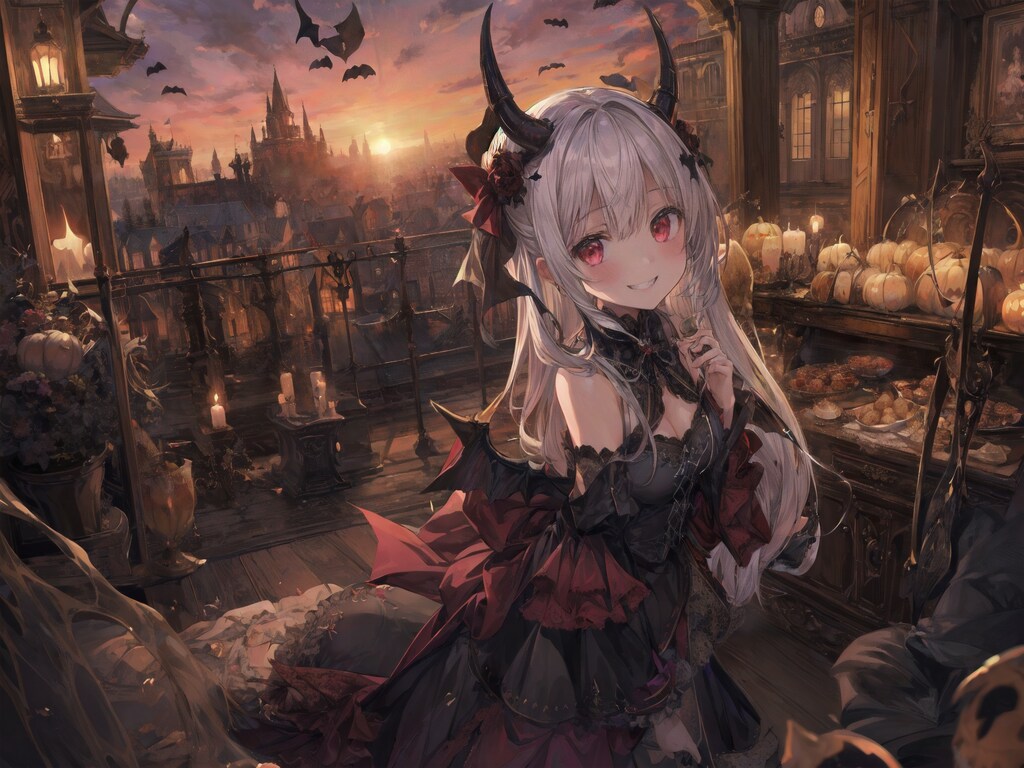 小悪魔スマイル