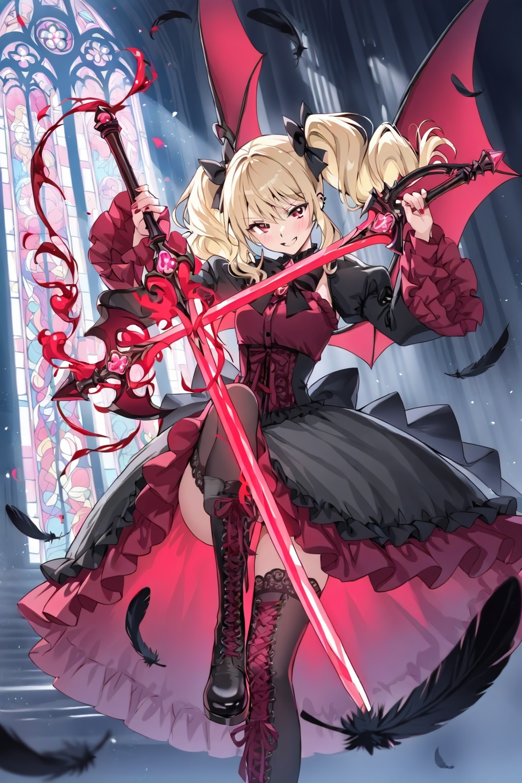 ブラッディ―魔法少女 | の人気AIイラスト・グラビア