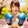 ボクシング　桜　1566- 5枚目