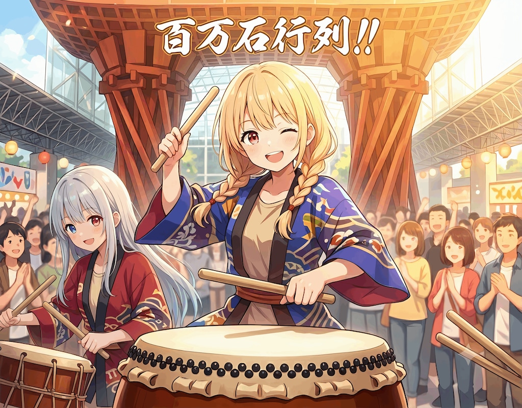 【テーマ】金髪ちゃん・銀髪ちゃん（後半）