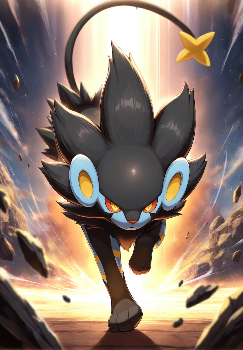 レントラー/ポケモン (Luxray/Pokemon)