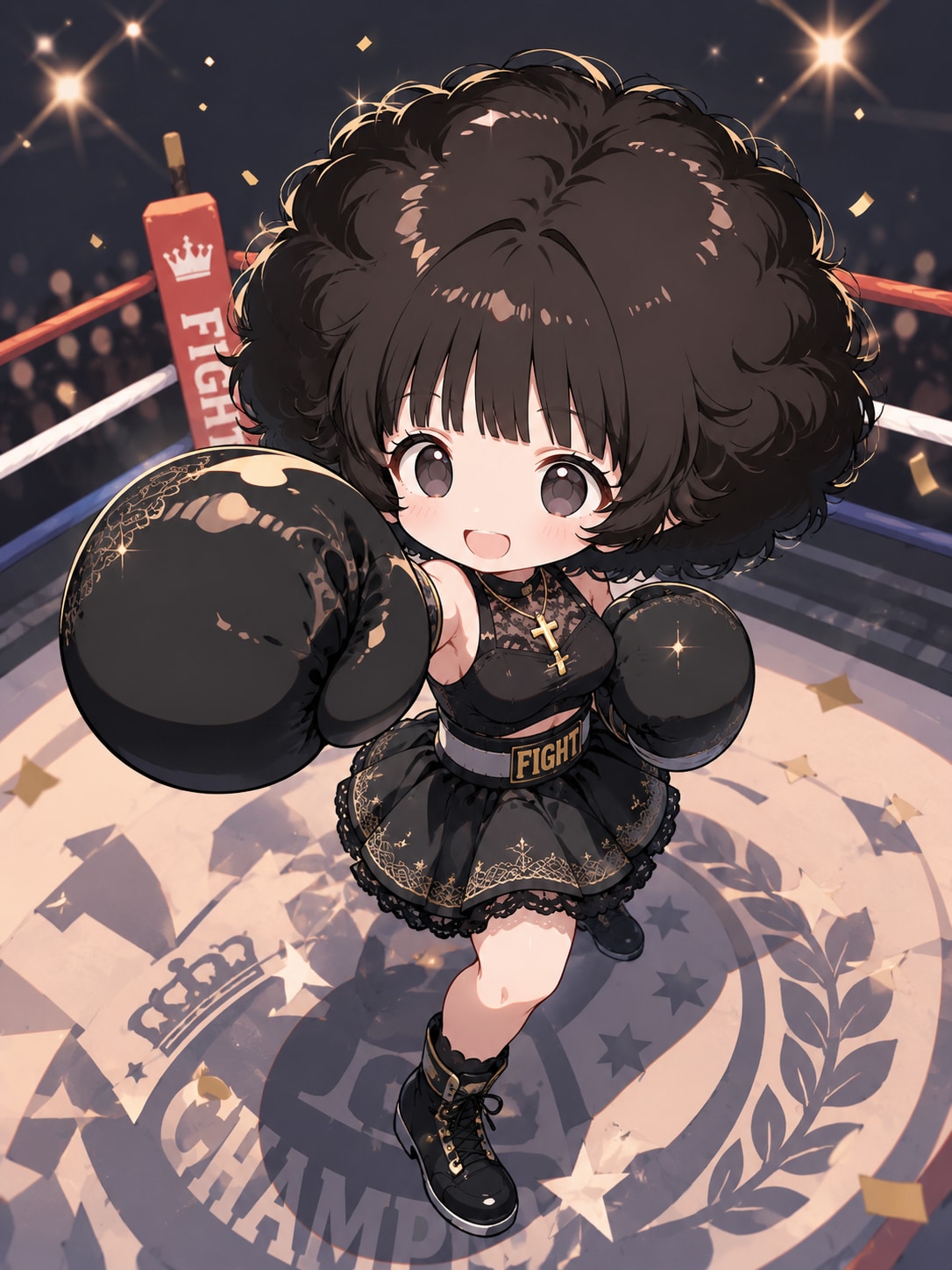 ボクシングならモコモコだね✨