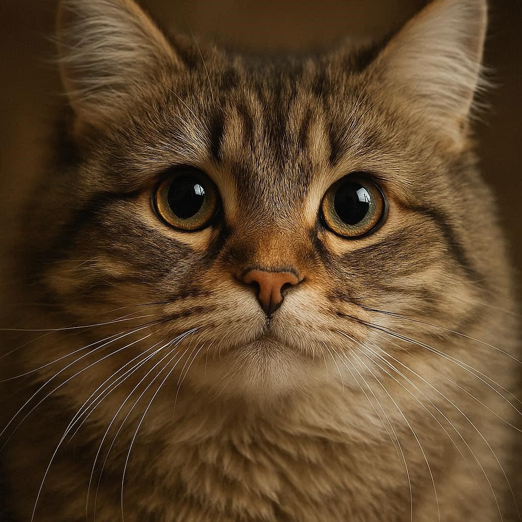 カメラ目線の猫