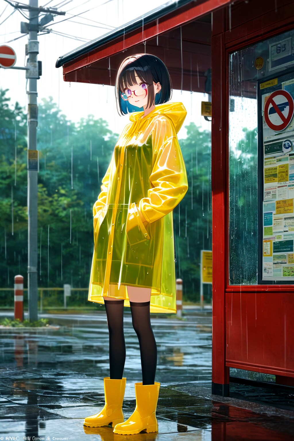 雨降りALTAIR | の人気AIイラスト・グラビア