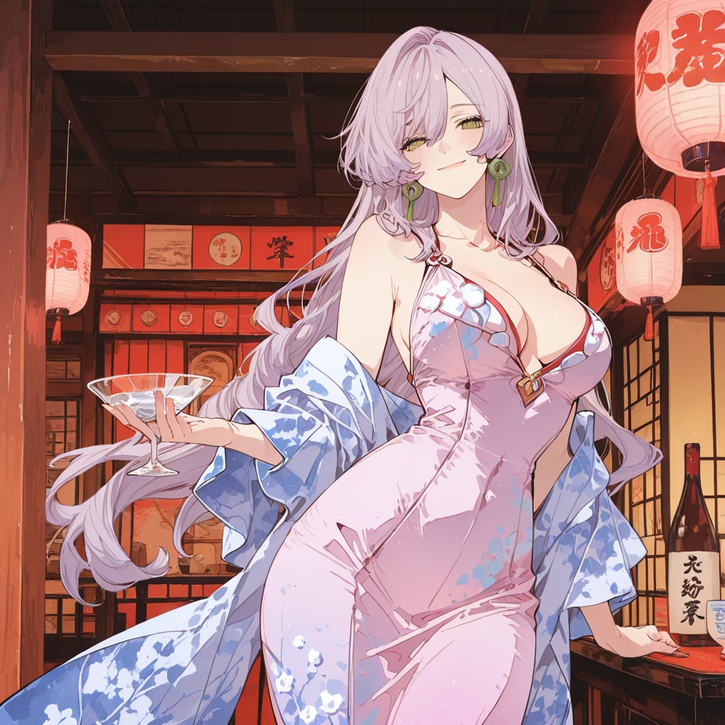 桜色ほろ酔い、炉端の夜