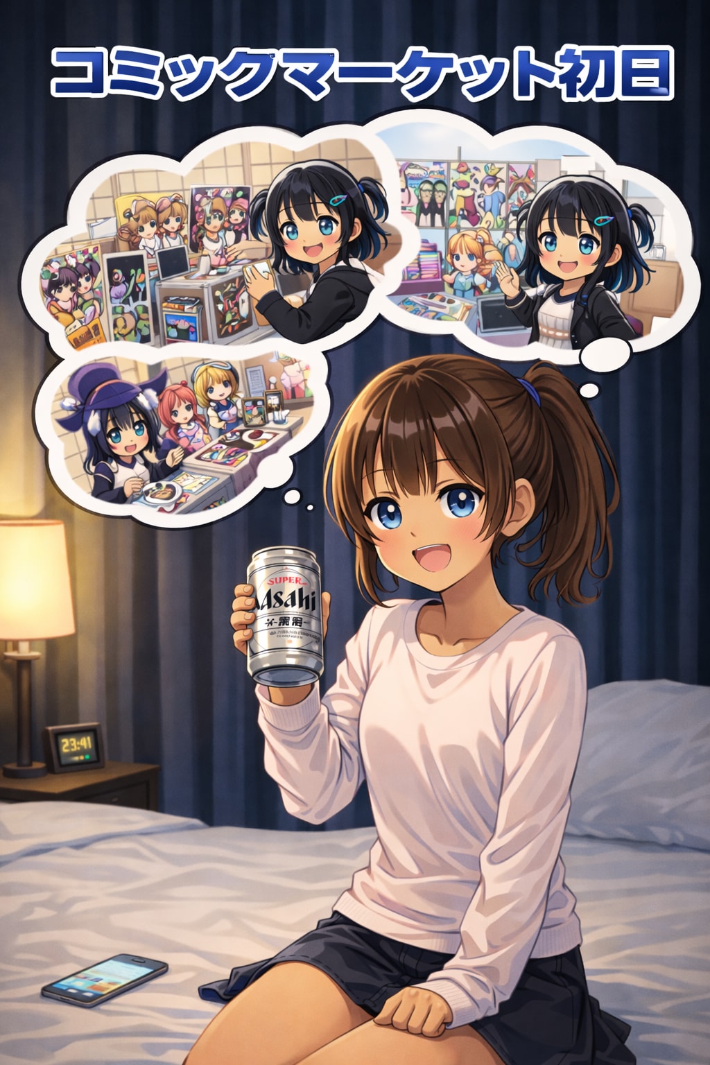 コミックマーケット初日