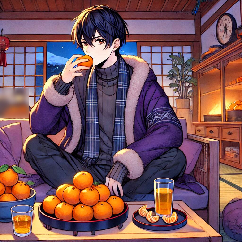 ブックマーク  シェア  みかんと、黒髪短髪男性★その2(9枚)