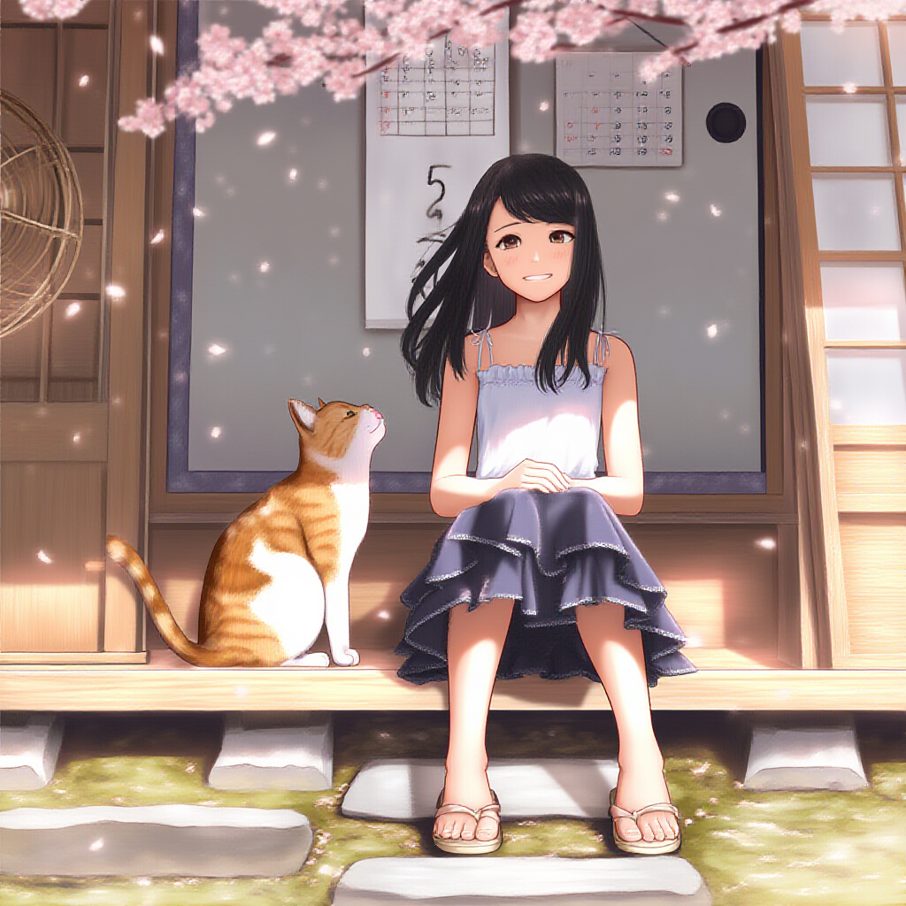 うちの子と昭和レトロ