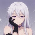 ジト目銀髪ガール 3枚目