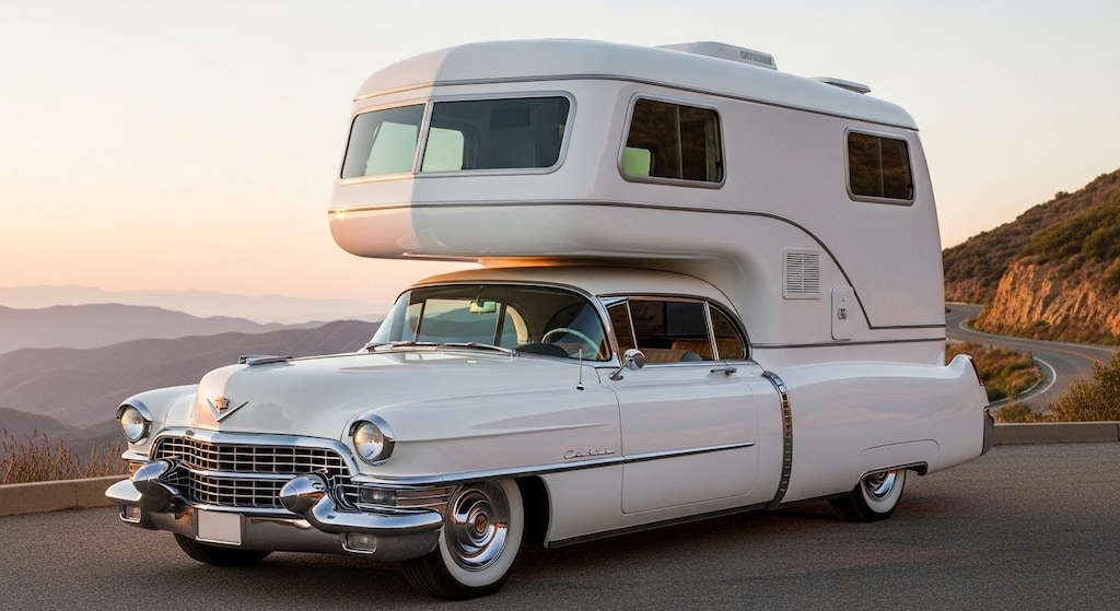 クラシックカーキャンピングカー