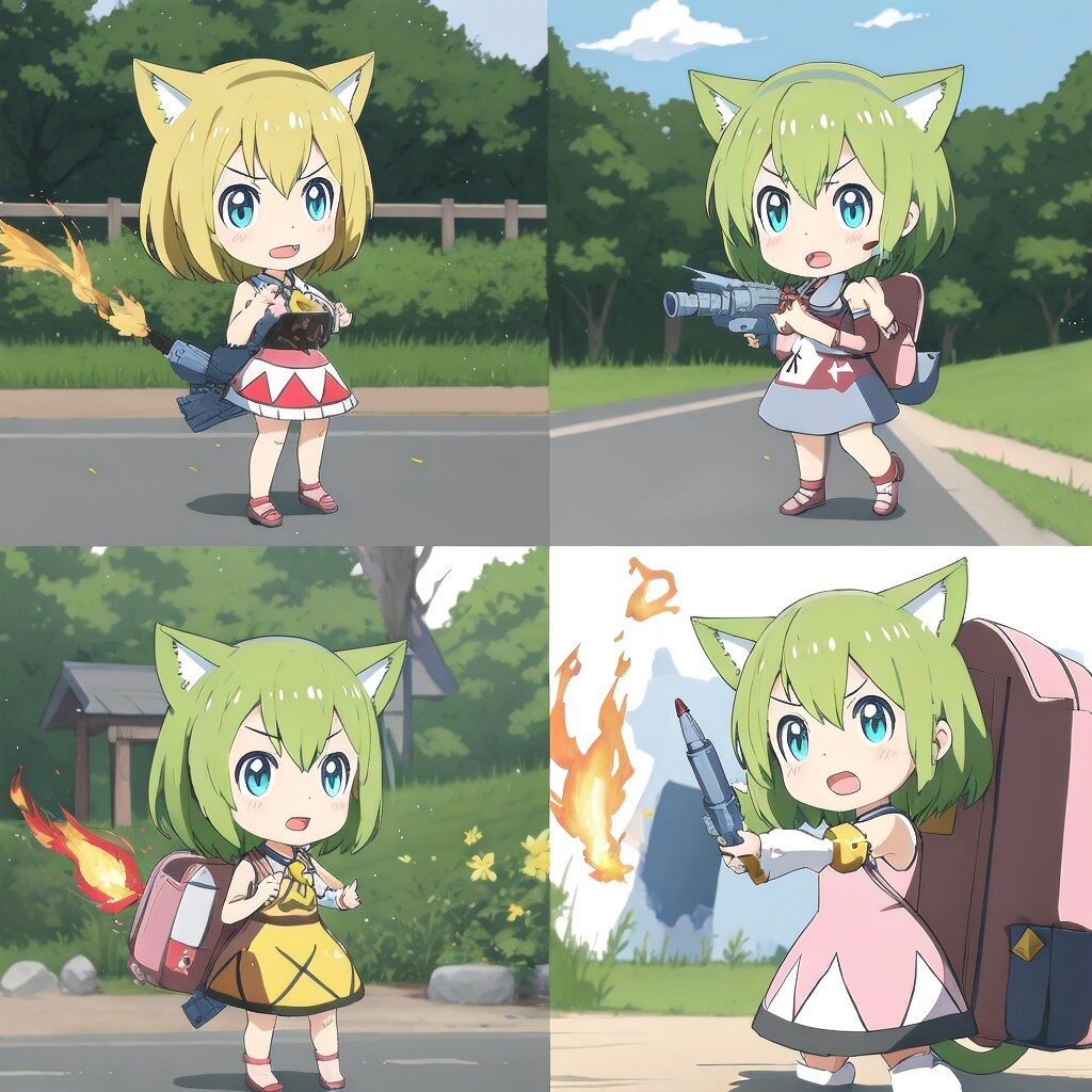 花粉VSデルタもん