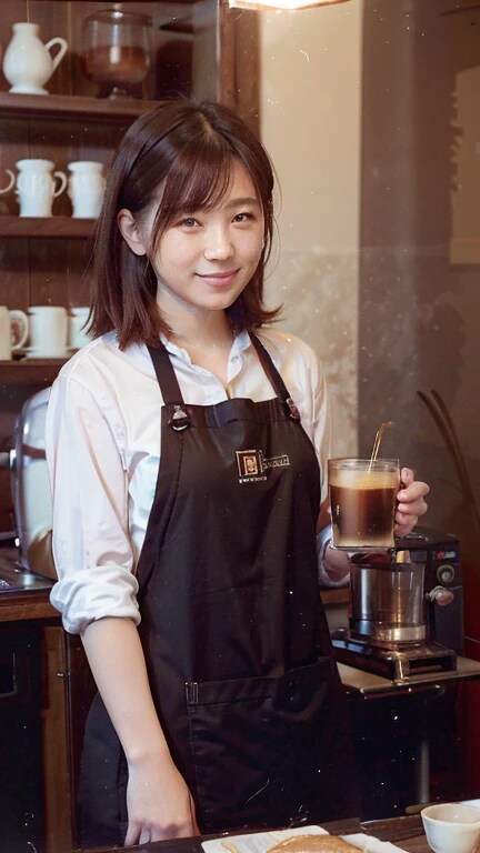 カフェ店員 | の人気AIイラスト・グラビア