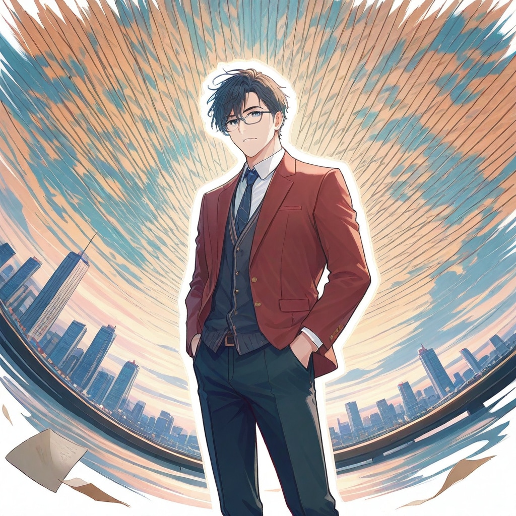 メガネ男子A