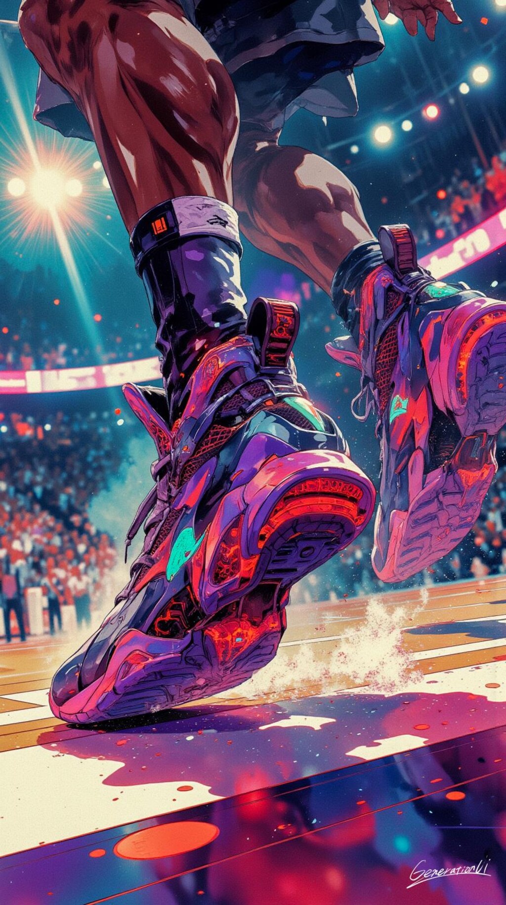 雷鳴のステップ／スマホ壁紙アーカイブ