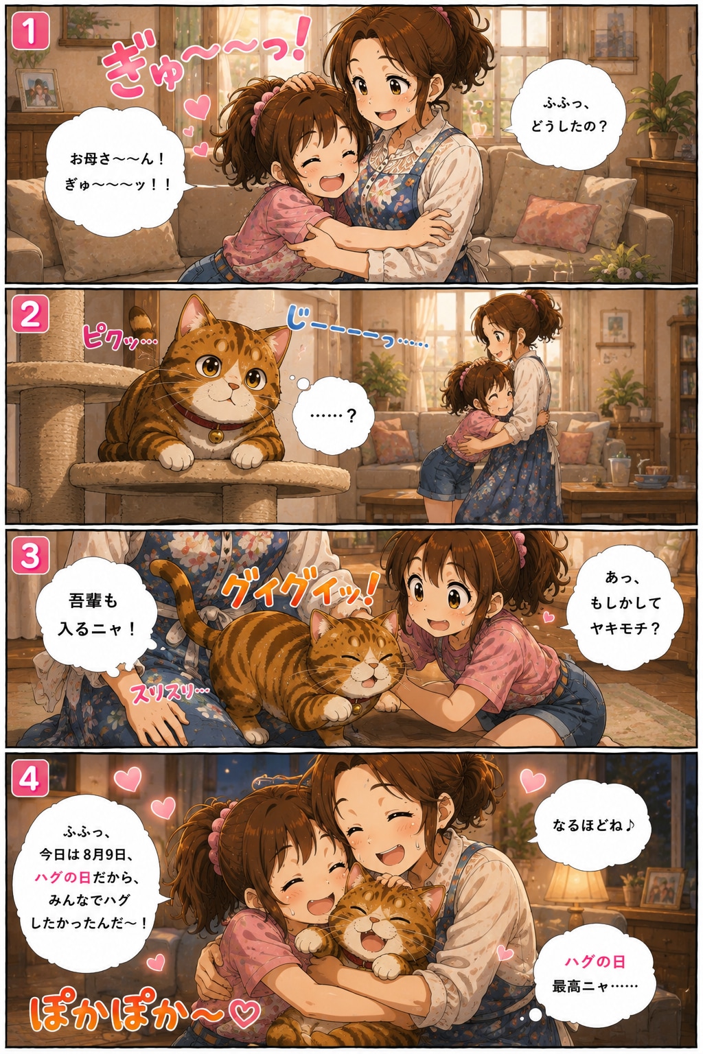 お母さん大好きしょ～♡