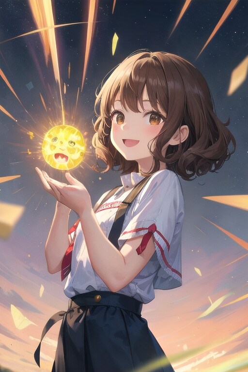 少女と光の精霊 | の人気AIイラスト・グラビア