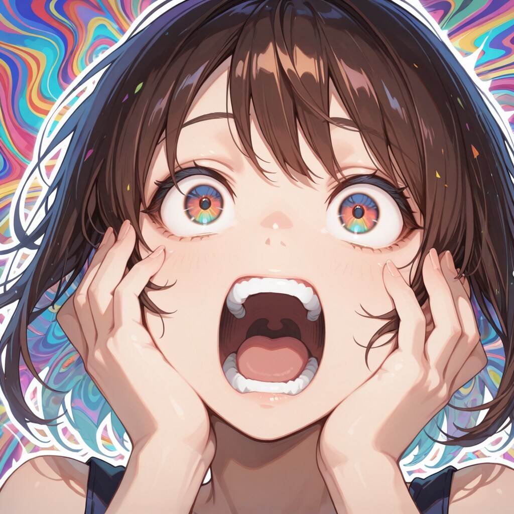 叫ぶ御嬢さん | の人気AIイラスト・グラビア