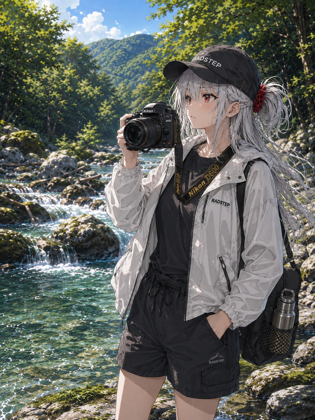清流を撮る