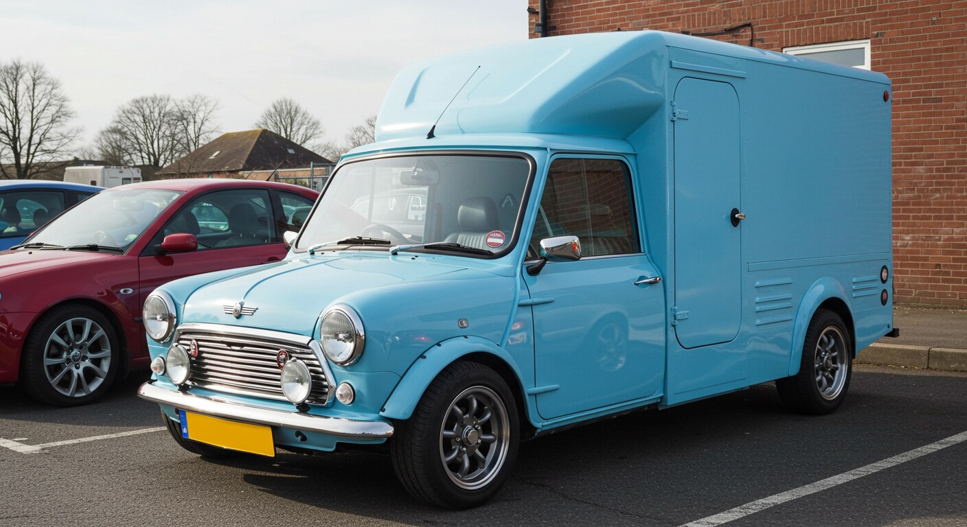 ミニクーパー商用車 | の人気AIイラスト・グラビア