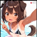 ケモミミメイドの水遊び(R18) 10枚目