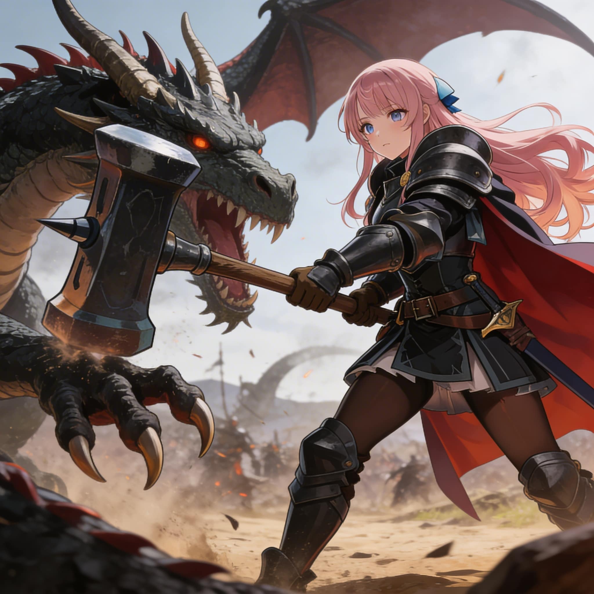 重装女騎士３ | の人気AIイラスト・グラビア