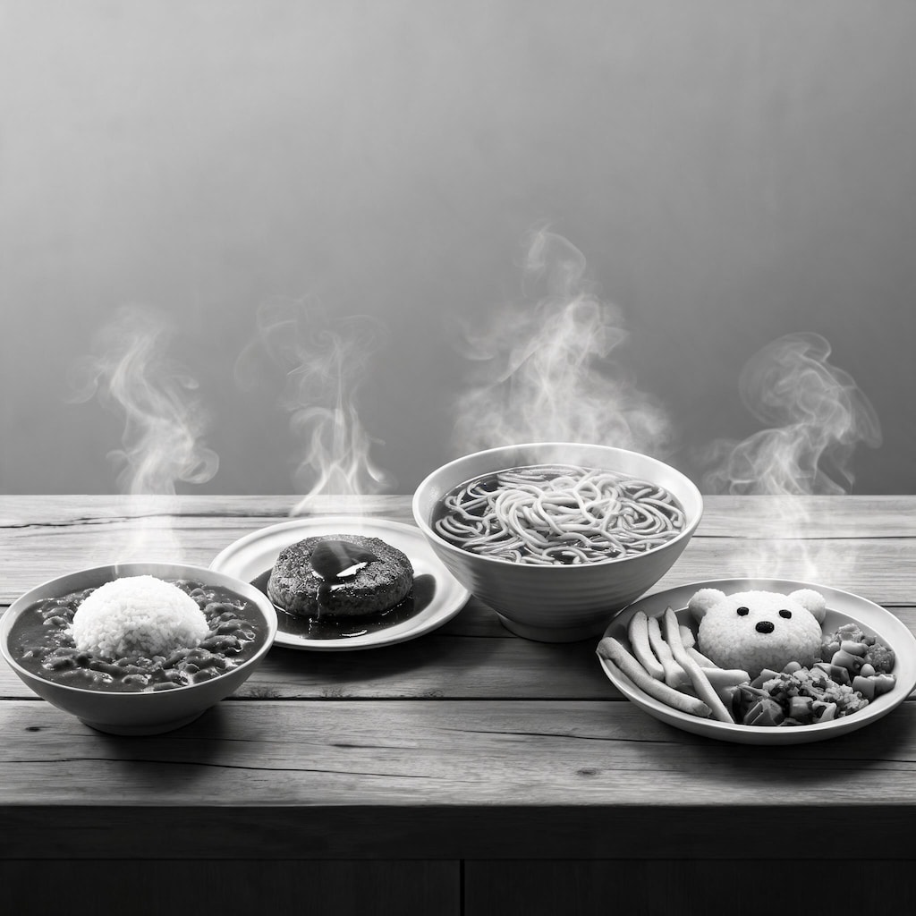 目で楽しめない料理画像