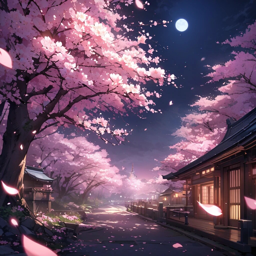 夜桜