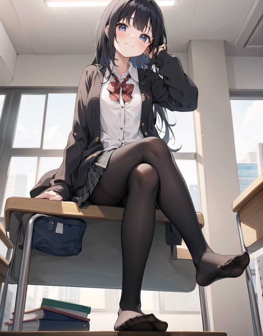 ずっと私の脚みてたよね？♡