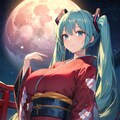 月が綺麗ですね 4枚目