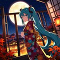 月が綺麗ですね 2枚目