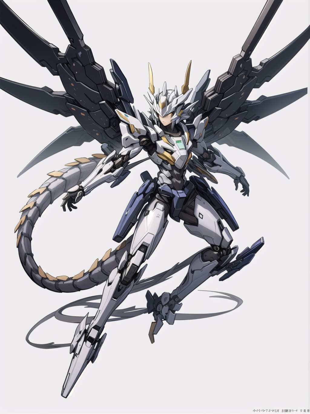 ドラゴン型　メカ娘