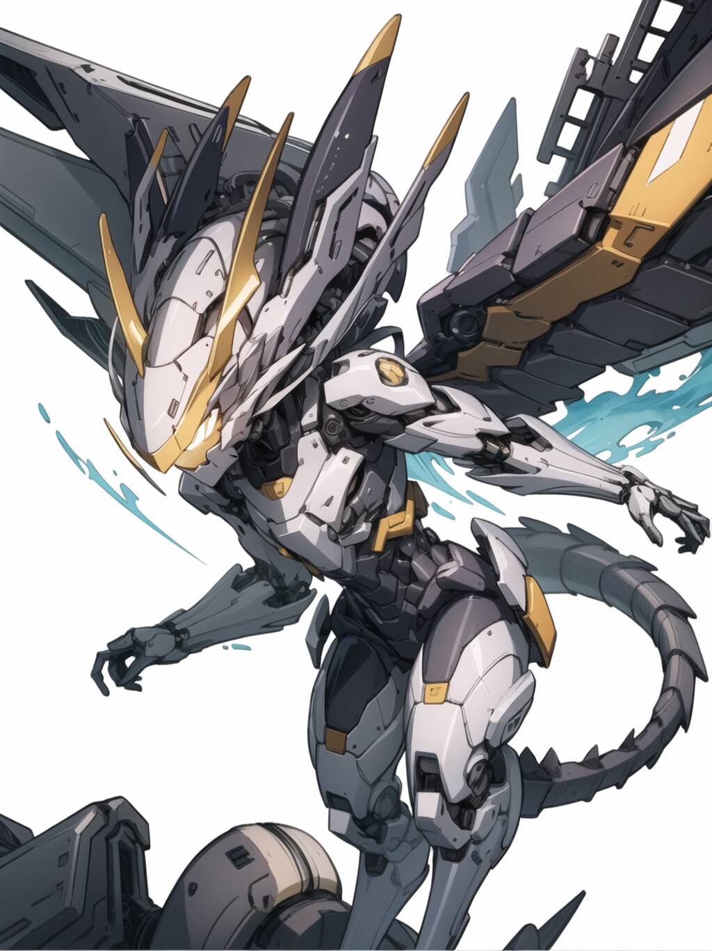 ドラゴン型　メカ娘