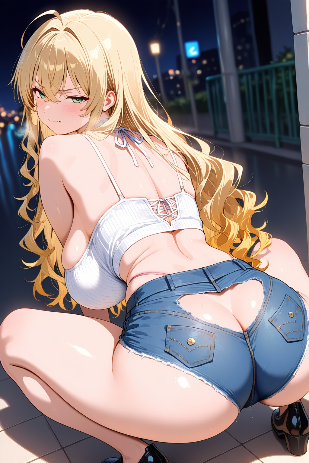 不機嫌金髪お嬢様08