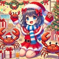 🦀ークリスマス 3枚目