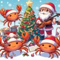 🦀ークリスマス 2枚目