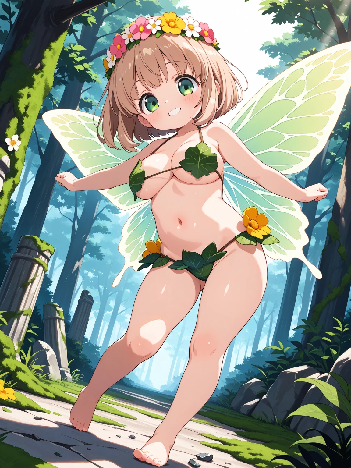 葉っぱビキニ・こはるちゃん
