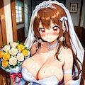 かわいい花嫁ちゃん 2枚目