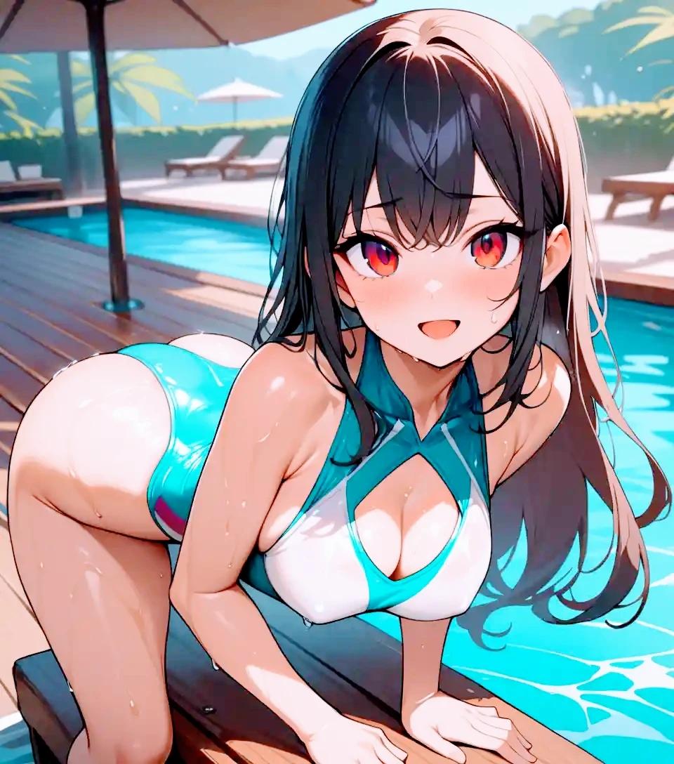 水着リナちゃん ②
