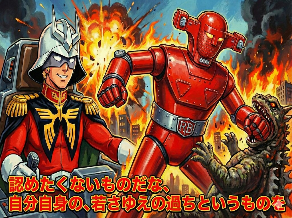 赤いロボなら何でも良いと思っているシャア